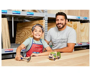 Free Recycling Truck Craft at Lowe’s Kids Workshop – March 15!