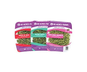 Free Pack of Fresh Microgreens from 80 Acres Farms – 100% Cashback!