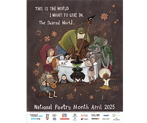 Free 2025 National Poetry Month Poster - Celebrate Words and Art!