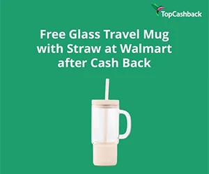 Free Glass Travel Mug with Straw - Take It On The Go!