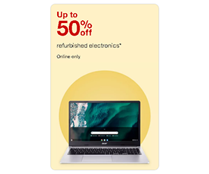 Up to 50% Off Refurbished Electronics at Target โ Limited-Time Deals
