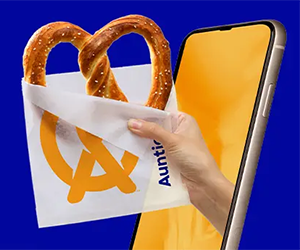 Free Birthday Pretzel at Auntie Anneโs - Annual Reward