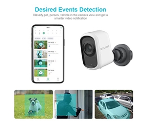 Free Soliom Smart Battery Security Camera