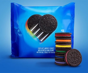 Free Oreo Rainbow Cookies Pack