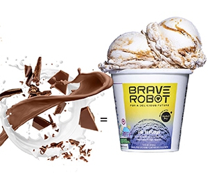 brave robot free ice cream