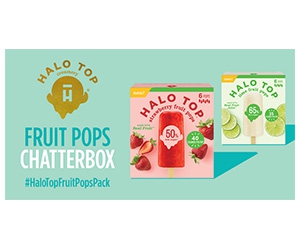 Free Halo Top Fruit Pops Box