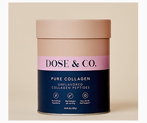 Free Collagen Supplements From Dose & Co.