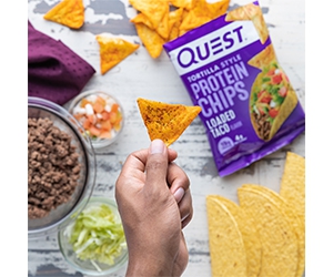 Free Loaded Taco Protein Chips From Quest