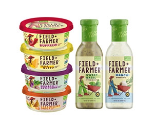 Free Field + Farmer Vegan Dips And Dressings