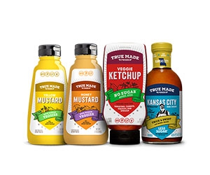 Free x2 Foods Condiments + x2 Coupons For Full-Size Bottles From True Made