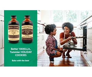 Free Nielsen-Massey Vanila Extract And Cookie Cutter Set